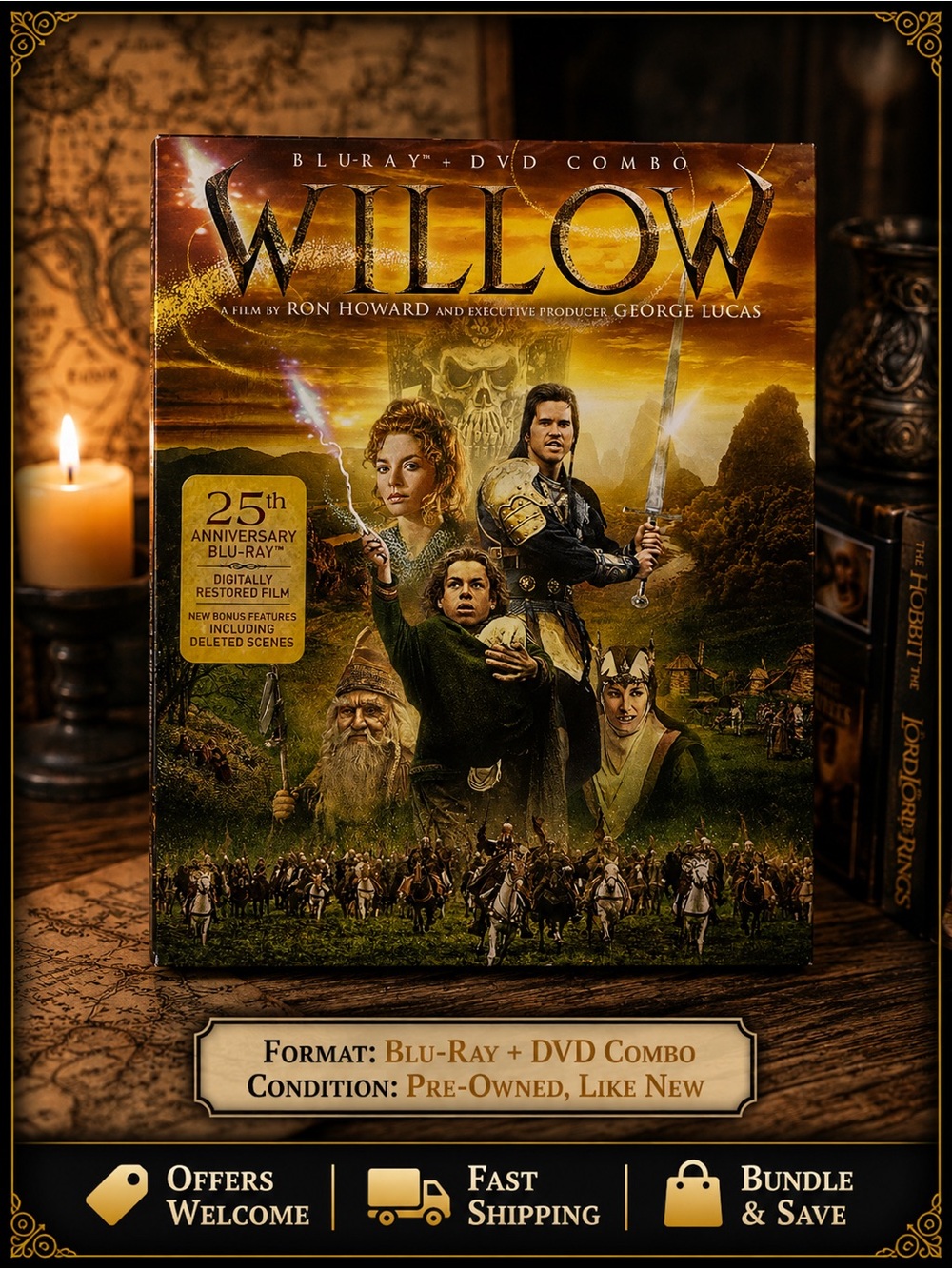 Willow 25th Anniversary Blu-ray & DVD Combo